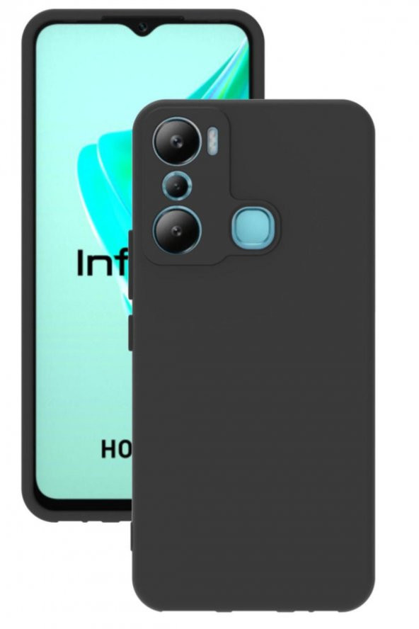 Infinix Hot 20i Kılıf Kamera Korumalı Silikon Rubber Arka Kapak - Resim 6