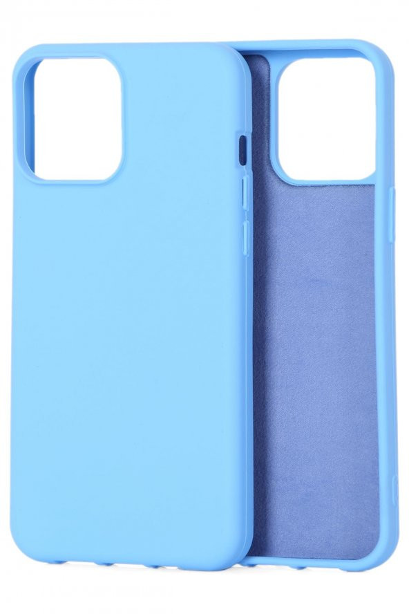 Apple iPhone 13 Pro Max Kamera Korumalı İçi Kadife Soft Silikon Kılıf ürün görseli