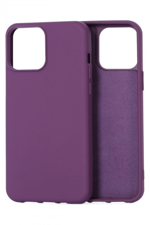 Apple iPhone 13 Pro Max Kamera Korumalı İçi Kadife Soft Silikon Kılıf - Resim 4