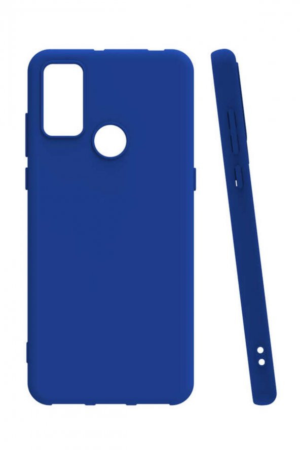 TCL 20E Kamera Korumalı Rubber Silikon Kılıf - Resim 4