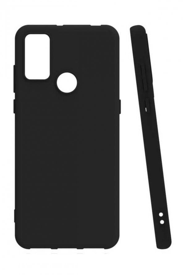 TCL 20E Kamera Korumalı Rubber Silikon Kılıf - Resim 6