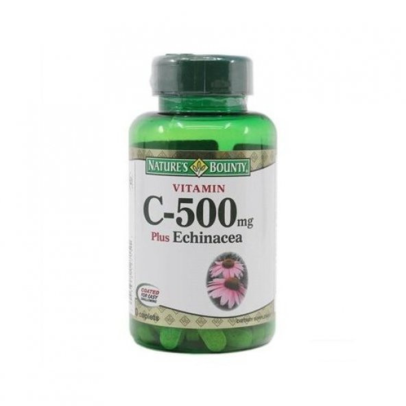 Nature´s Bounty Vitamin C 500 mg Plus Echinacea 100 Tablet - 1