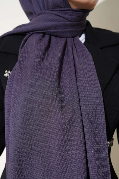 Mio Caz Antrasit Şal - Resim 4