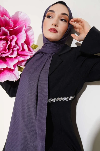 Mio Caz Antrasit Şal - Resim 2