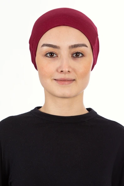 Kaymaz Bordo Bone - Resim 2