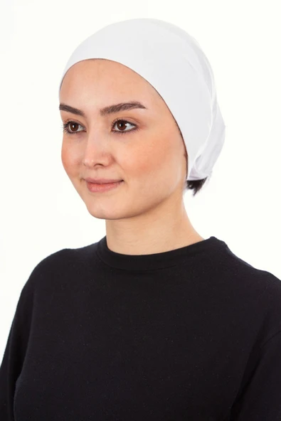 Penye Beyaz Bone