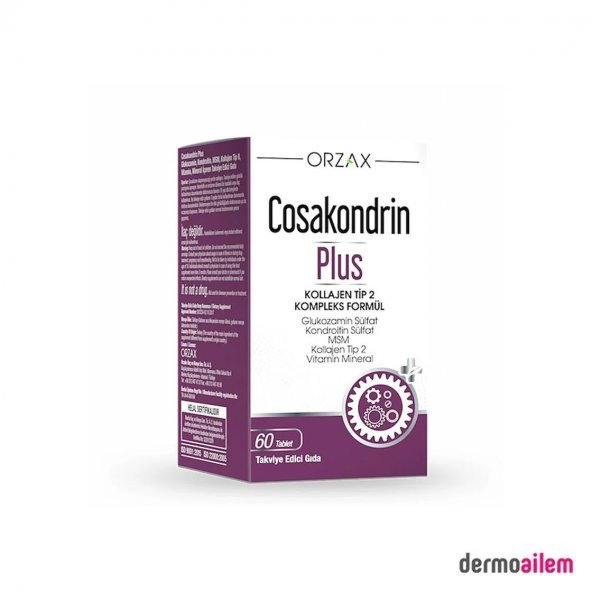 Orzax Cosakondrin Plus 60 Tablet