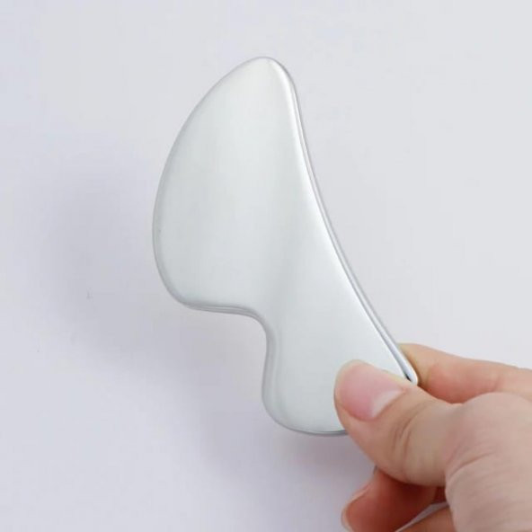 Metal Yüz Masaj Aleti Face Guasha - Resim 3