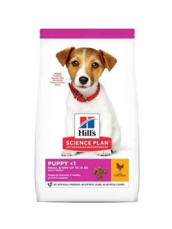Hills Sicience Plan Küçük Irk Tavuklu Yavru Köpek Maması 1,5 Kg - 1
