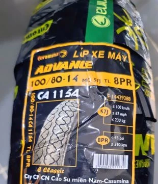 100/80-14 57j 8kat Ca115a Advance Dubleks Lastik 1008014 ürün görseli