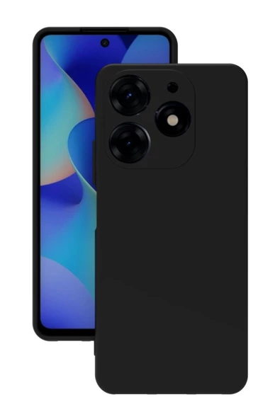 Tecno Spark 10 Pro Kılıf Kamera Korumalı Silikon Rubber Arka Kapak - 5