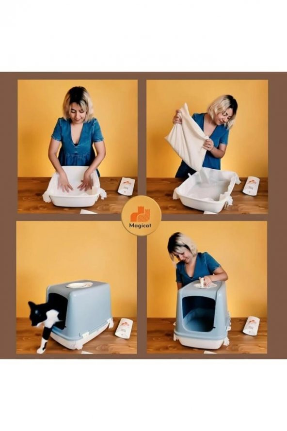 Magicat Kedi Kumu Filtresi 7 Adet S-M Boy - 2