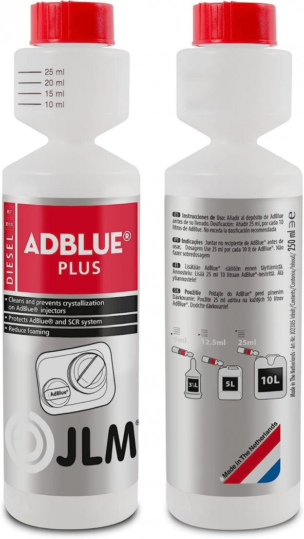 JLM AD Blue Sistemi Temizleyici 250ml. - Resim 3