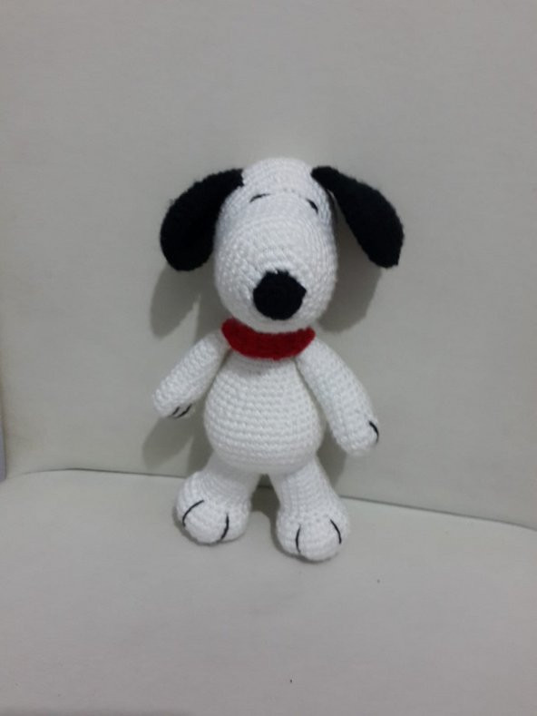 Snoopy Köpek Amigurumi Organik Oyuncak - 2