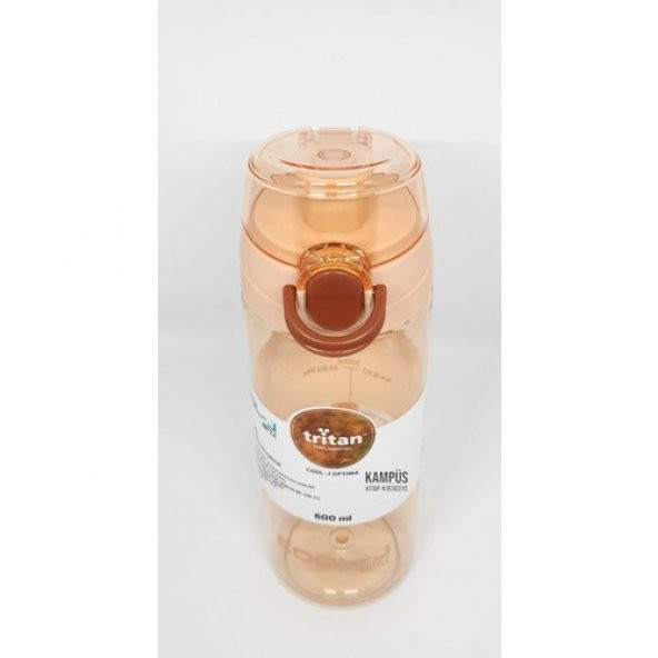 Kilitli Trıtan Matara 600ml Pembe - 3