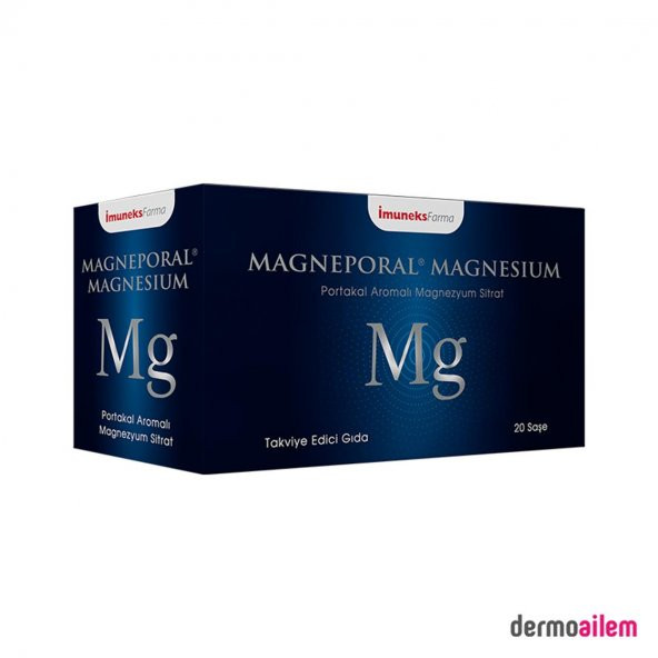 İmuneks Farma Magneporal Magnesium 20 Şase