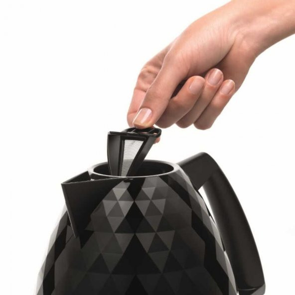 Delonghi KBJ2001.BK Brillante Gizli Rezistanslı 1,7 lt Su Isıtıcısı Siyah - 3