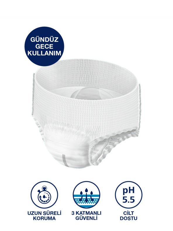 CARINE ACTIVE YETİŞKİN HASTA KÜLOT BEZİ EXTRALARGE BEDEN 30 ADET - 2
