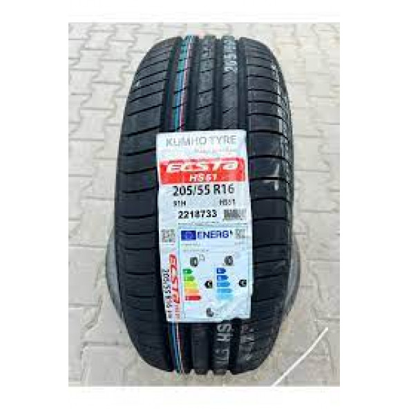 Kumho 205/55r16 Hs51 91h Yazlık Lastik 2022 Tarihli - 1