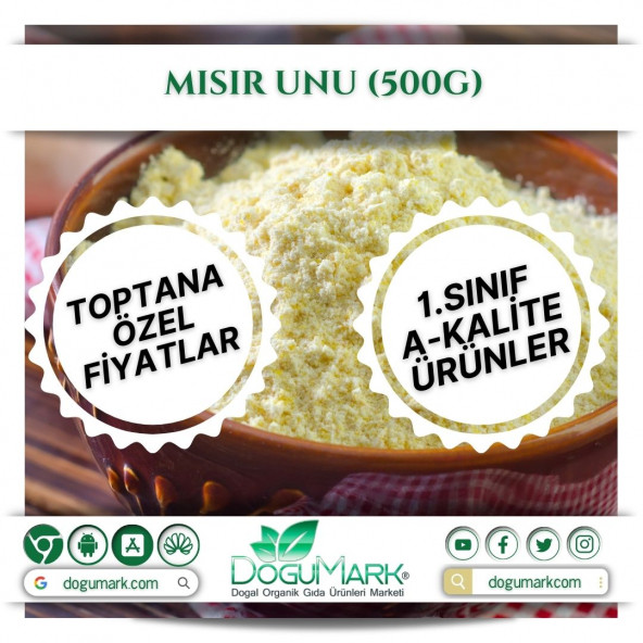 DoğuMark - Mısır Unu (500g)