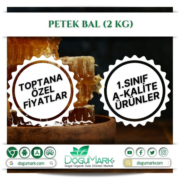 DoğuMark - Petek Bal (2 Kg)