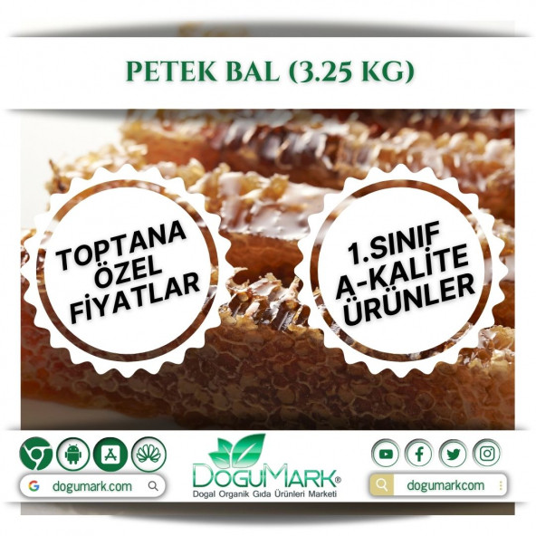 DoğuMark - Petek Bal (3.25 Kg)