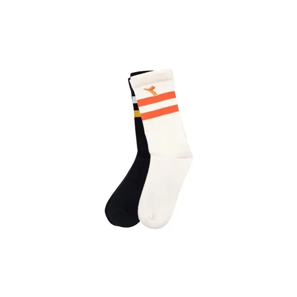 Diadora D202014-976 2 Pack Striped Crew Socks W Kadın Çorap - 1