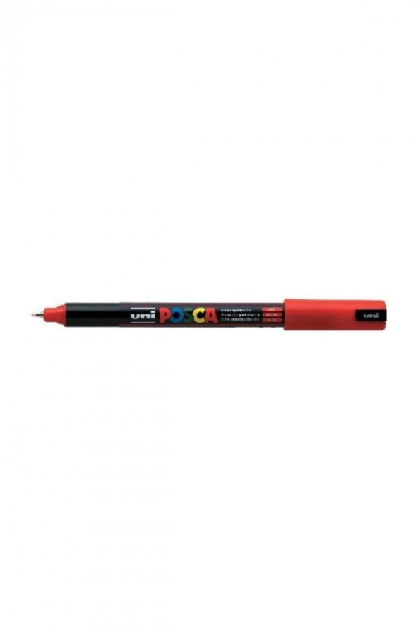 Kırmızı Posca Pc-1mr Pin Type Renkli Poster Markörü 0.7 mm