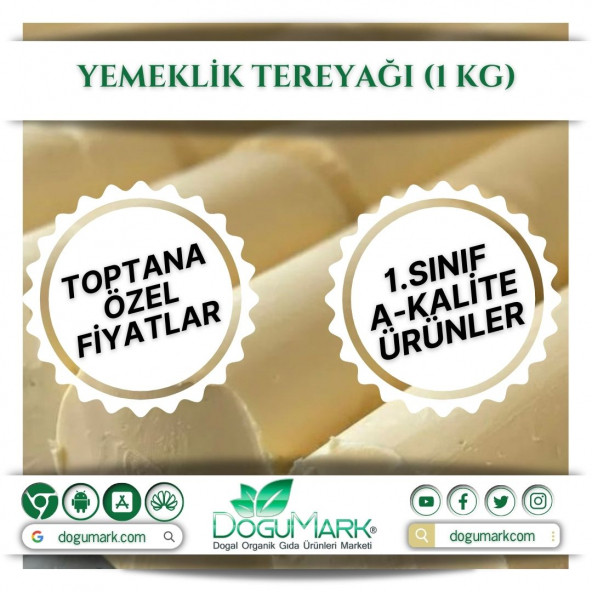 DoğuMark - Yemeklik Tereyağı (1 Kg)