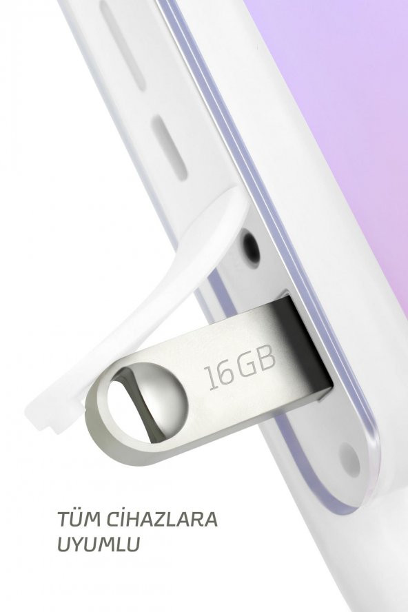 MAXRON 16 GB Flash Bellek Metal Gövde Ömür Boyu Garantili Güvenli Usb Bellek Data Traveler - 2