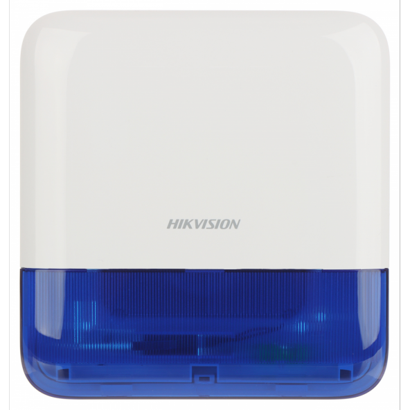 HIKVISION DS-PS1-E-WE Kablosuz Harici Siren  (Mavi Renk)