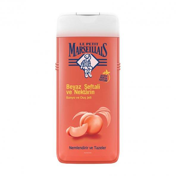 Le Petit Marseillais Şeftali ve Nektarin Duş Jeli 400 Ml