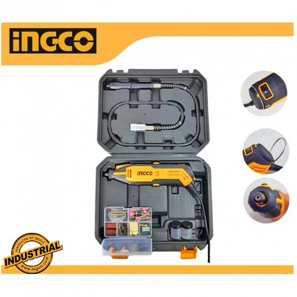 INGCO Elektrikli Gravür Taşlama 130W ING-MG13328 - 2