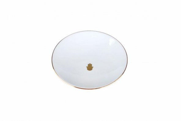 Porland Glamorous Pembe Çukur Tabak 20 cm  04A+P021657 - 3