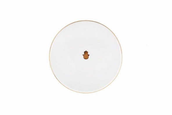 Porland Glamorous Turkuaz Çukur Tabak 20 cm 04A+P021660 - 2