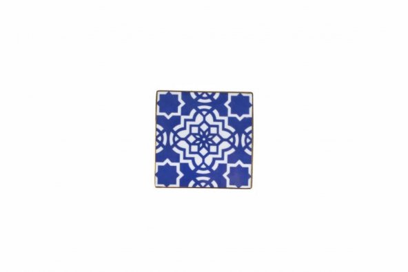 Porland Morocco Desen7 Mor Bardak Altlığı l0xl0 cm  04A+P021653 - 2
