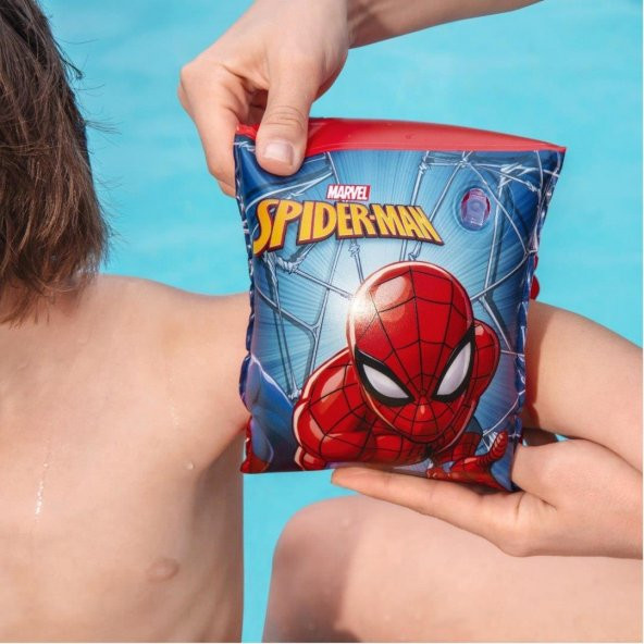 Bestway Spiderman Kolluk 3-6 Yaş 23x15 Cm Örümcek Adam Kolluk  Bestway Kolluk - Resim 2