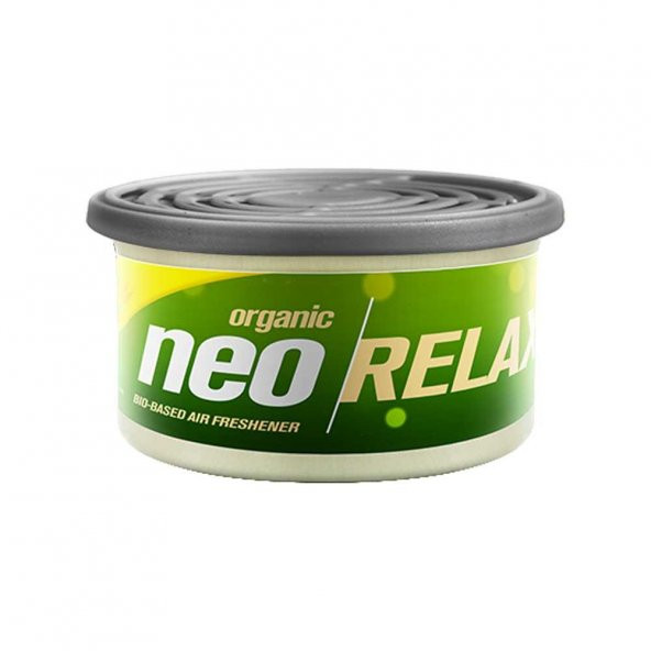 ELIX Neo Relax Metal Kutuda Ahşap Granüllere Emdirilmiş Özel Aromalı Koku - Greyfurt
