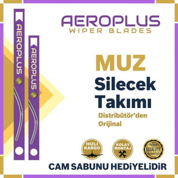 Aeroplus Dacia Logan MCV Muz Silecek Takımı 2013-2015