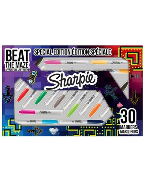 Sharpie Fine Permanent Markör Karışık Set 30lu