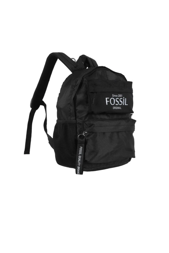 Fossil SİYAH Okul Sırt Çantası- 9512