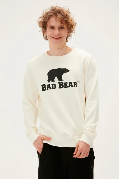 Bad Bear 22.02.12.007-C108 Logo Crewneck Erkek Sweatshirt - 2