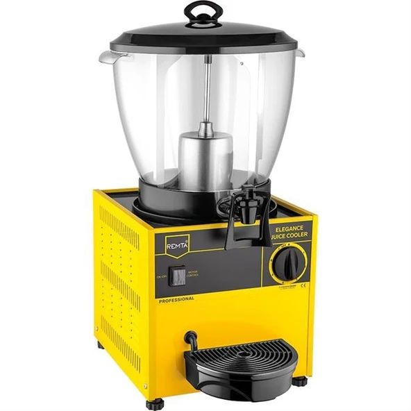 Remta Elegance 16 Litre Soğutuculu Şerbet Ayran Makinesi - Sarı ürün görseli 1