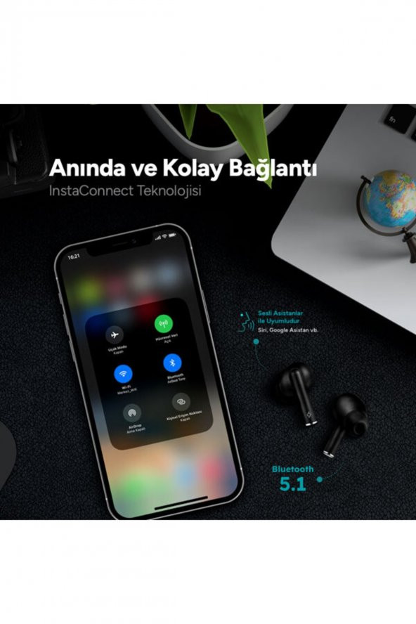 Airbeat Tone Gerçek Kablosuz Tws Bluetooth Kulaklık - 6