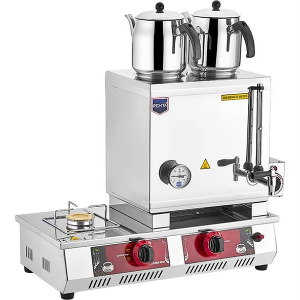 Remta 40 Model 2 Demlikli Doğalgazlı (CE) + Elektrikli Çay Ocakğı 29 lt ürün görseli