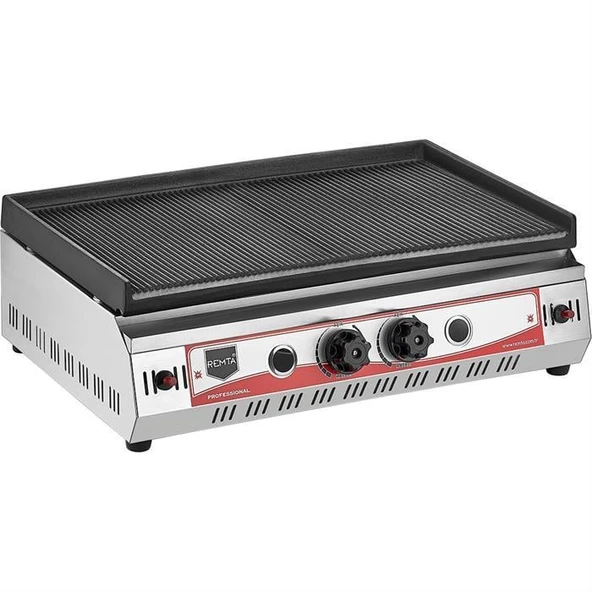 Remta 70 cm Tam Oluklu Döküm Izgara Doğalgazlı CE ürün görseli 1