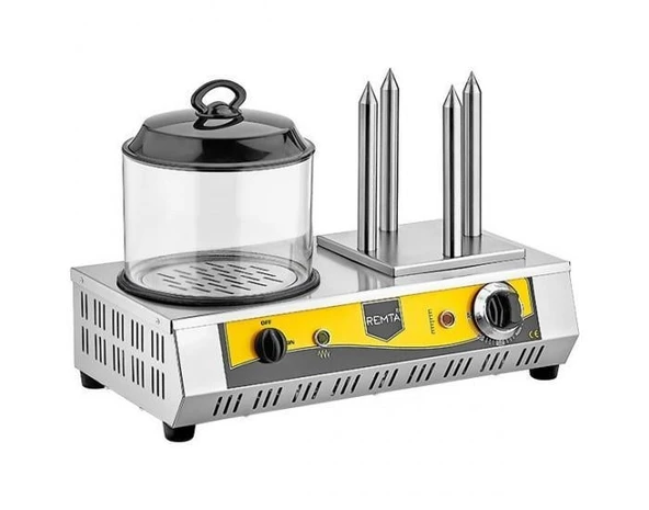 REMTA KZ01 4 KAZIKLI HOT DOG MAKINESI - 1