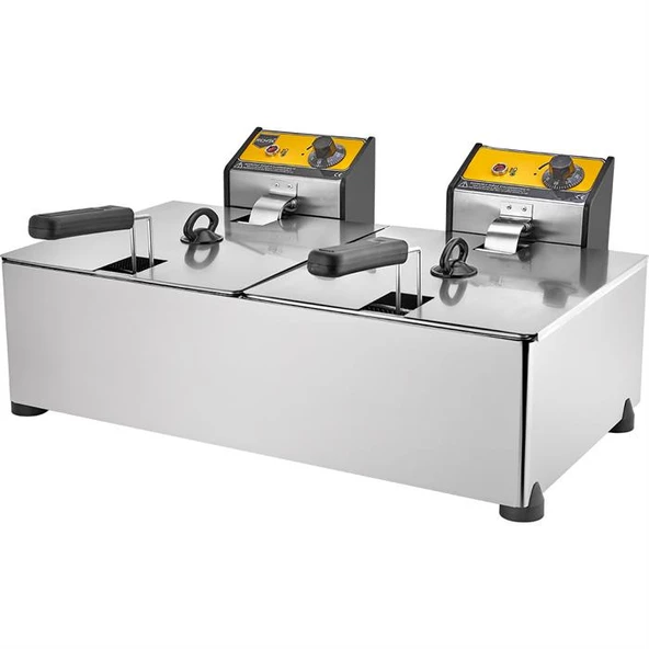 Remta 8+8 lt Çiftli Elektrikli Fritöz - 2
