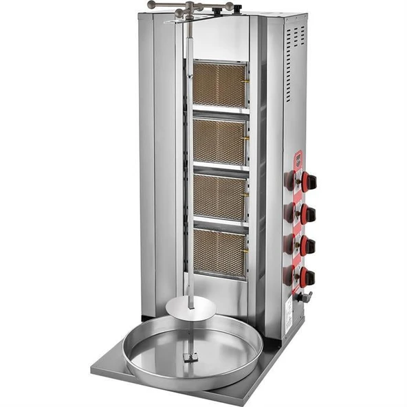 Remta 4 Radyanlı Doğalgazlı (CE) Döner Ocağı ürün görseli 1