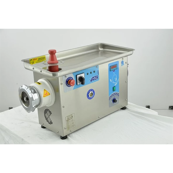 Hnc  22 No 22 Lik Paslanmaz Soğutmalı Et Kıyma Makinesi 220 Volt - 4